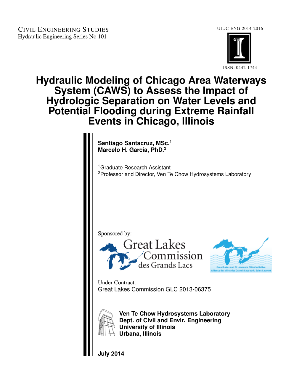 Hydraulic Modeling of Chicago Area Waterways System (CAWS)