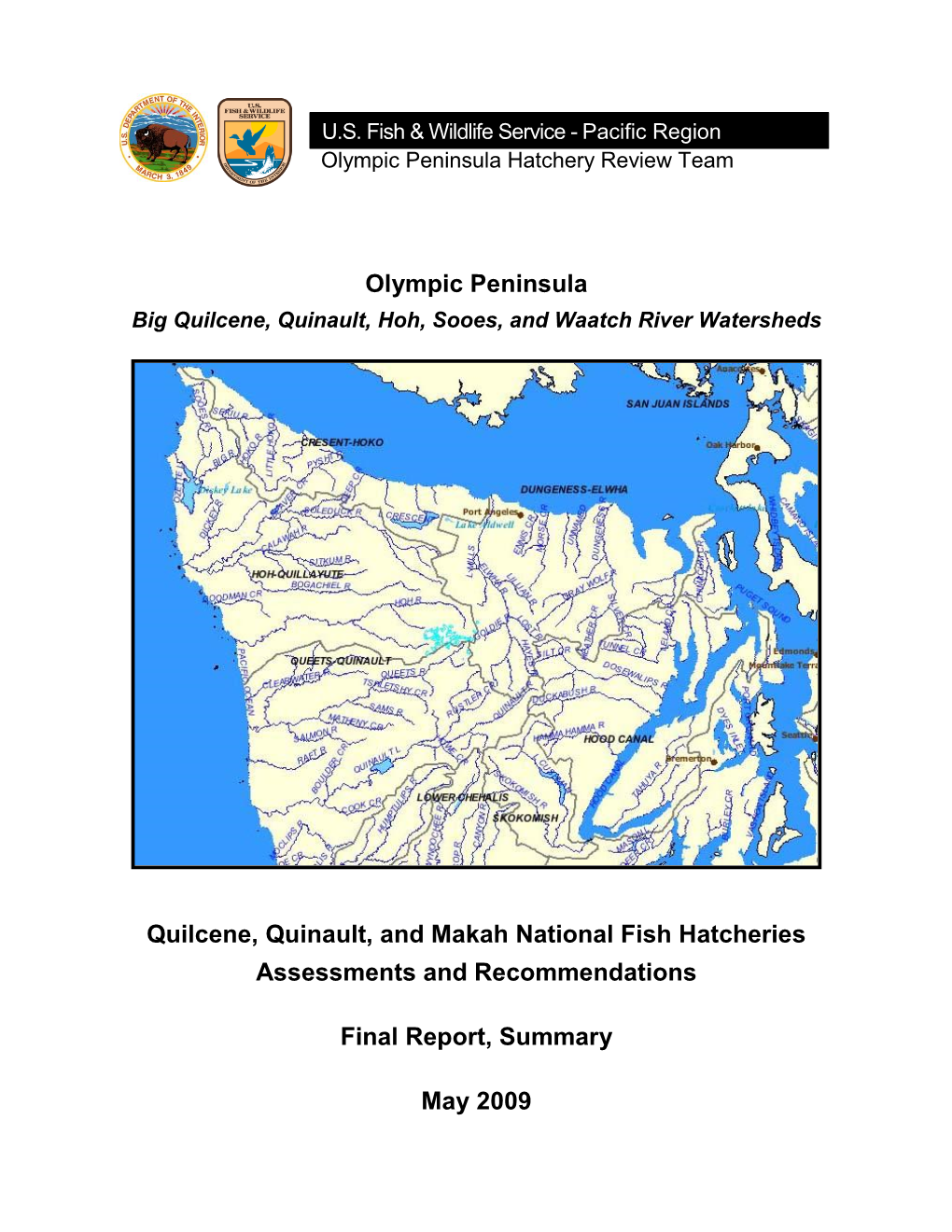 Olympic Peninsula Nfhs Review (Final Report Summary)