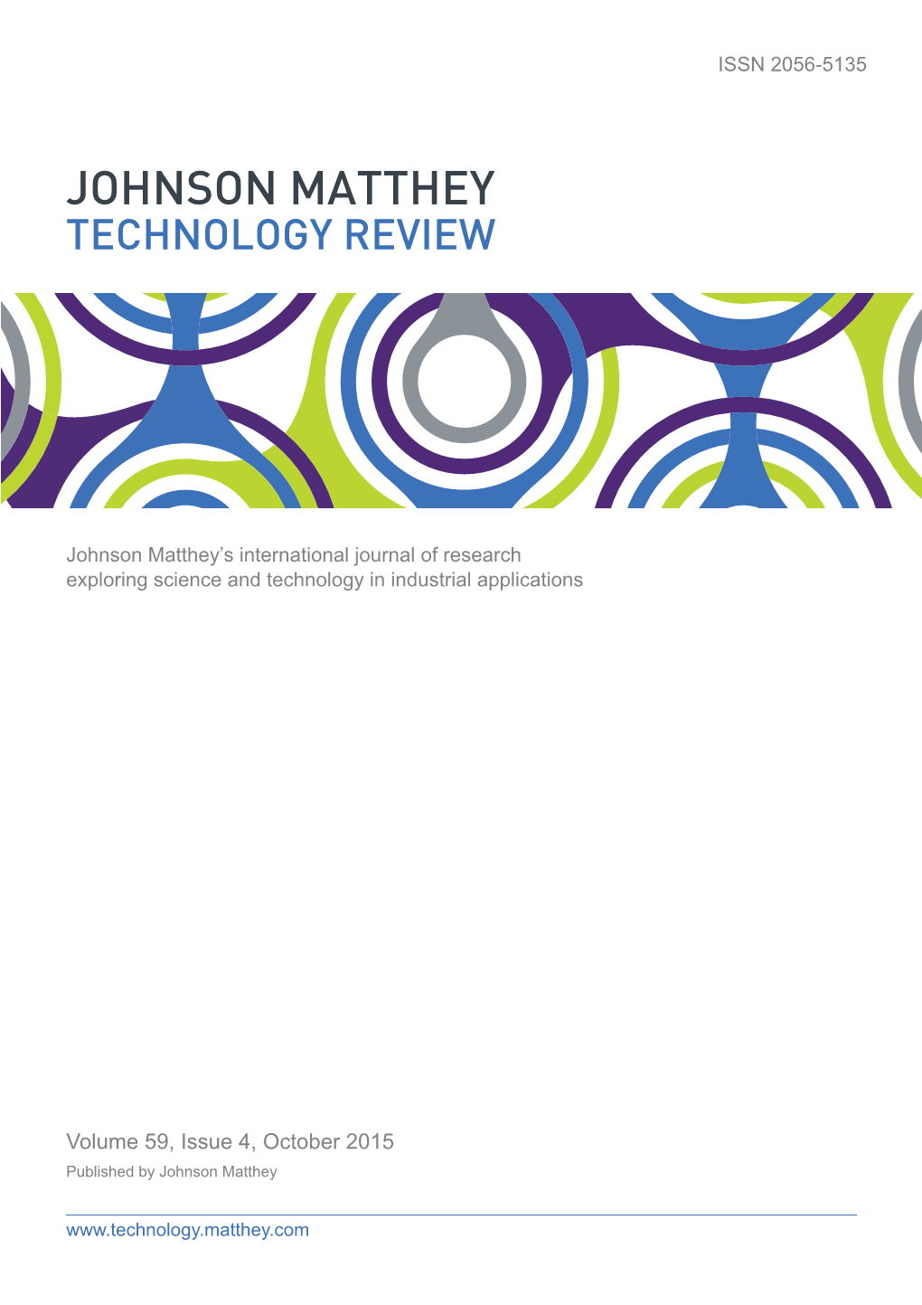 Johnson Matthey Technology Review