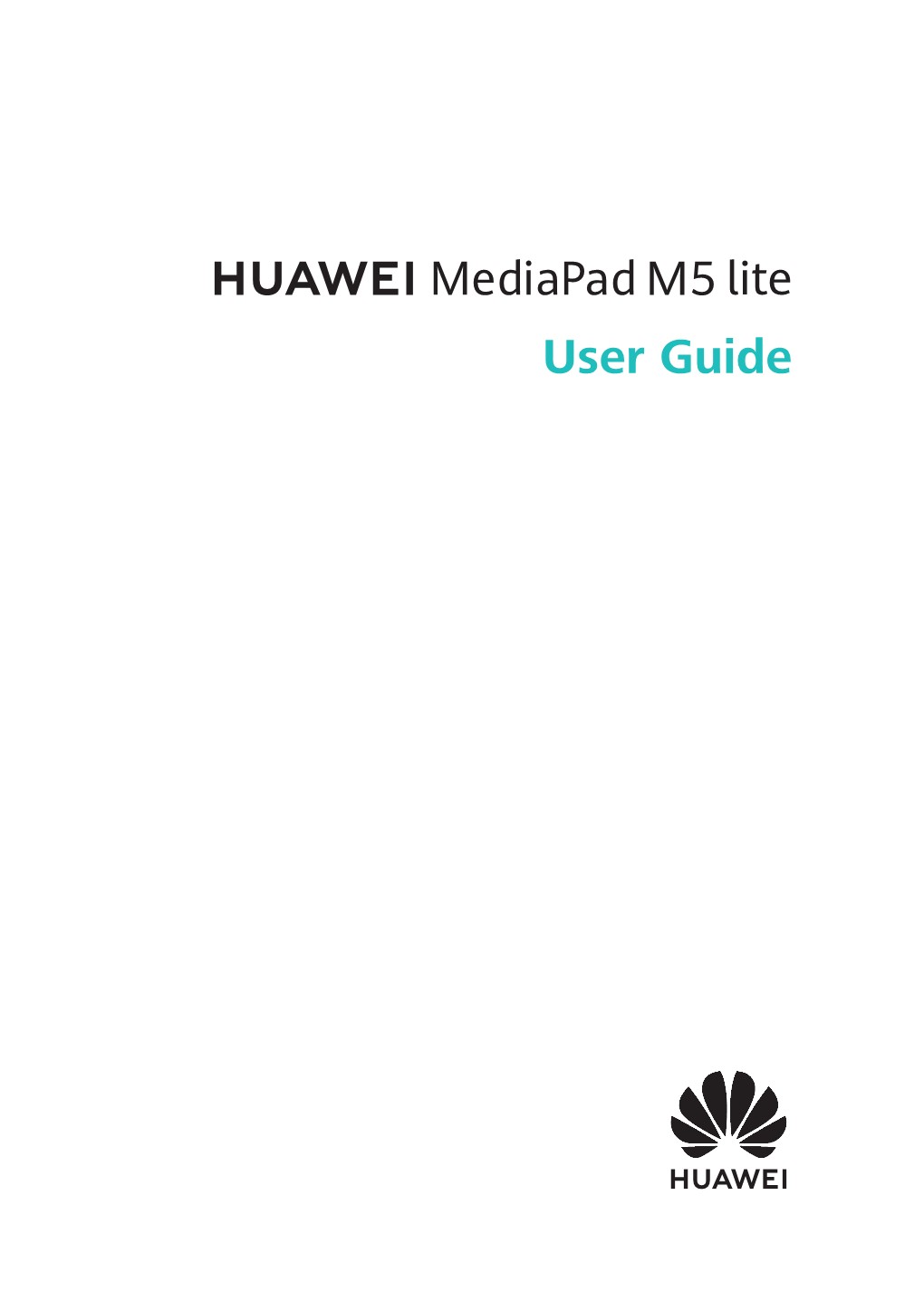 Huawei Mediapad M5 Lite Manual