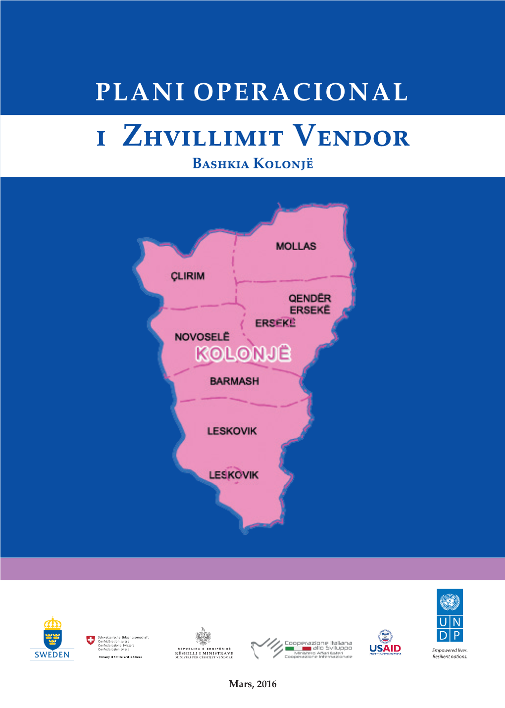 I Zhvillimit Vendor Bashkia Kolonjë