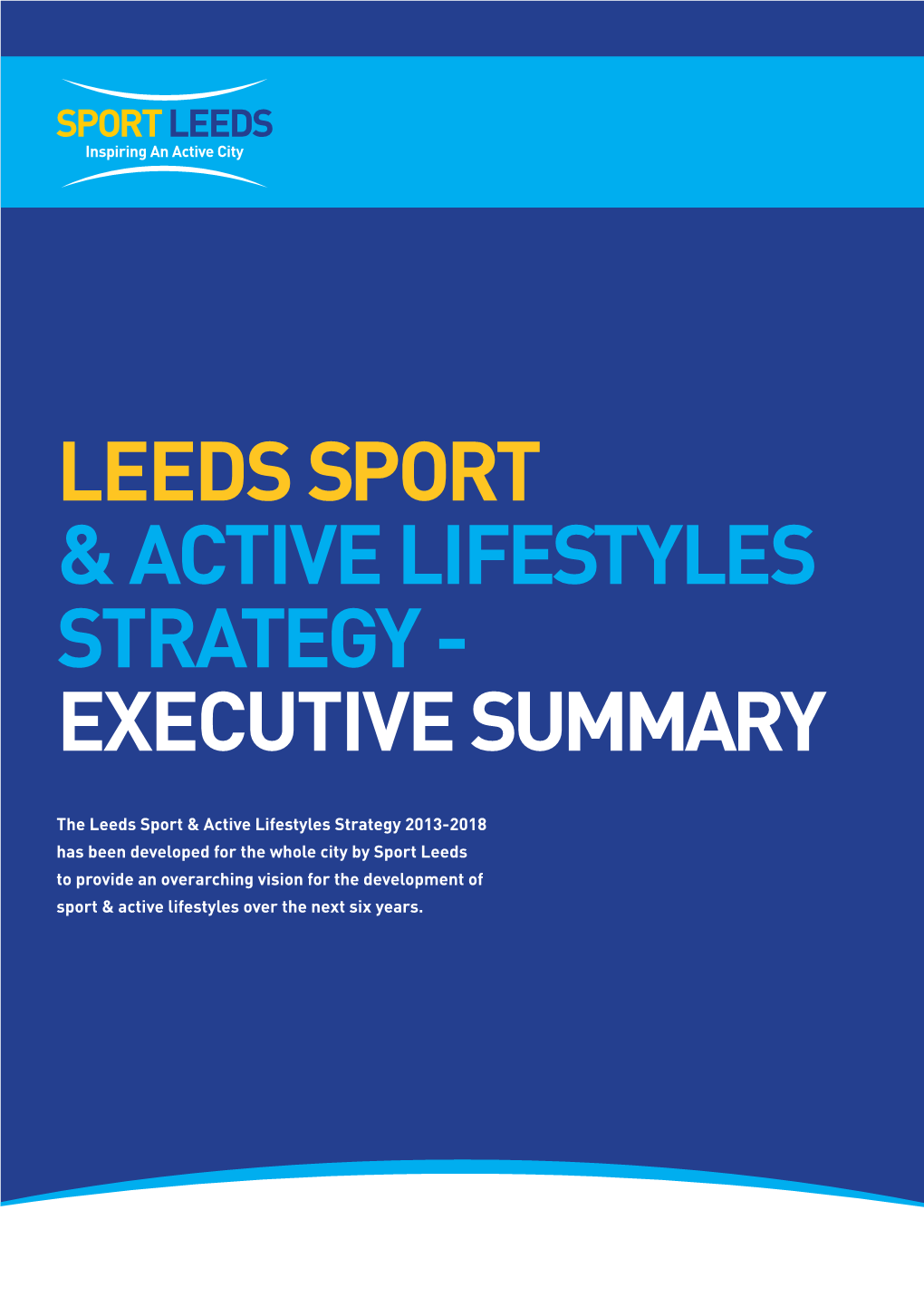 Leeds Sport & Active Lifestyles Strategy