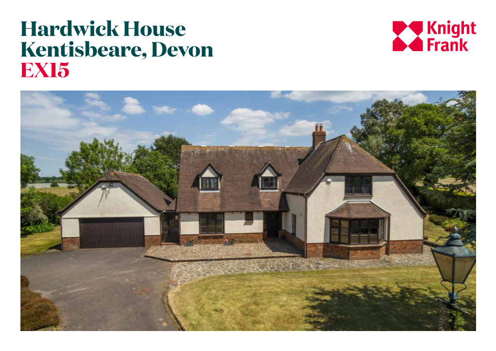 Hardwick House Kentisbeare, Devon EX15 a Modern Family House Situated in Pretty Countryside with Wonderful Panoramic Views