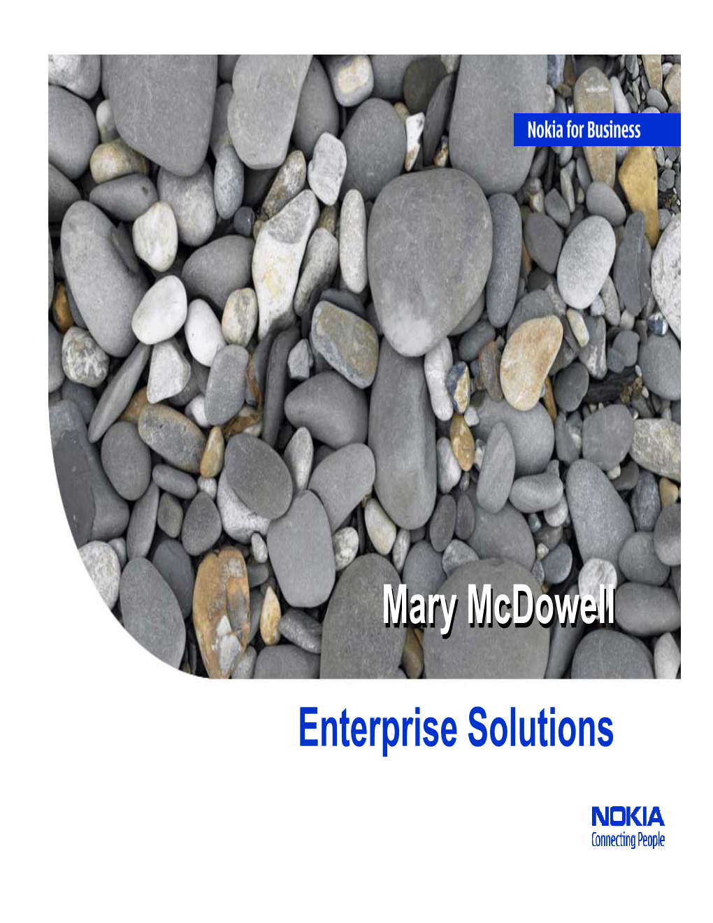 Enterprise Solutions Mary Mcdowell