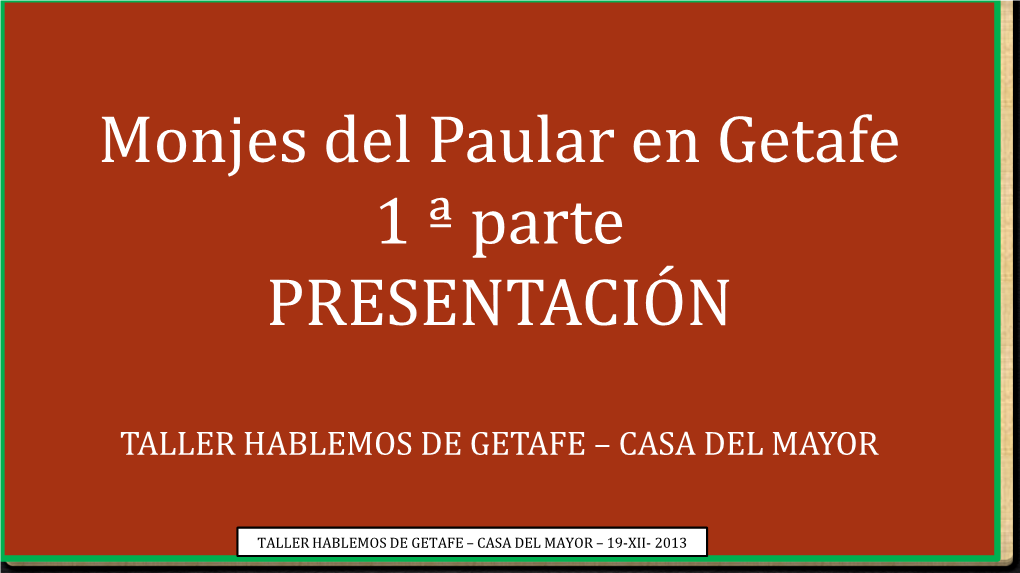 Presentación De Powerpoint