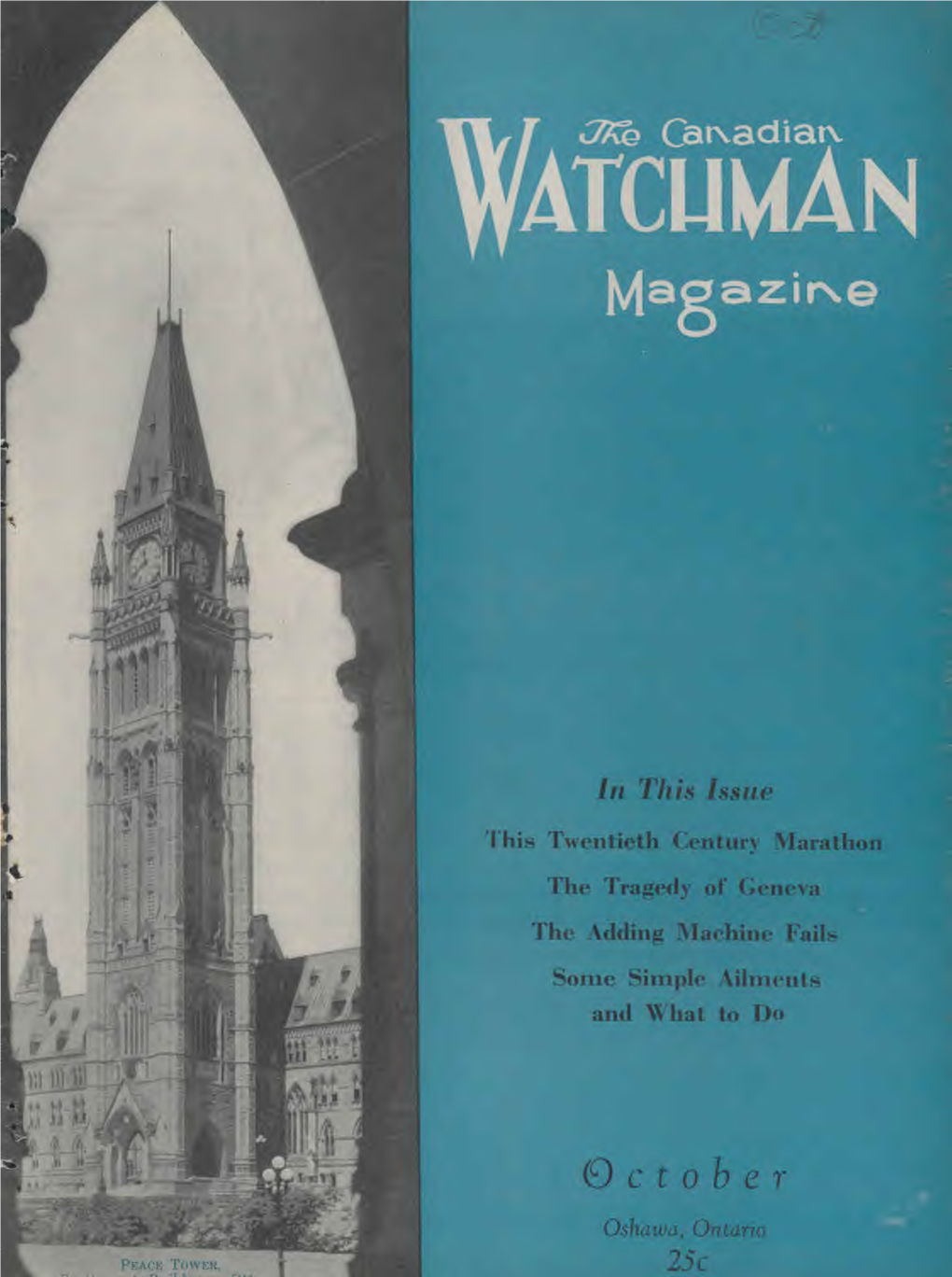 The Canadian Watchman for 1932