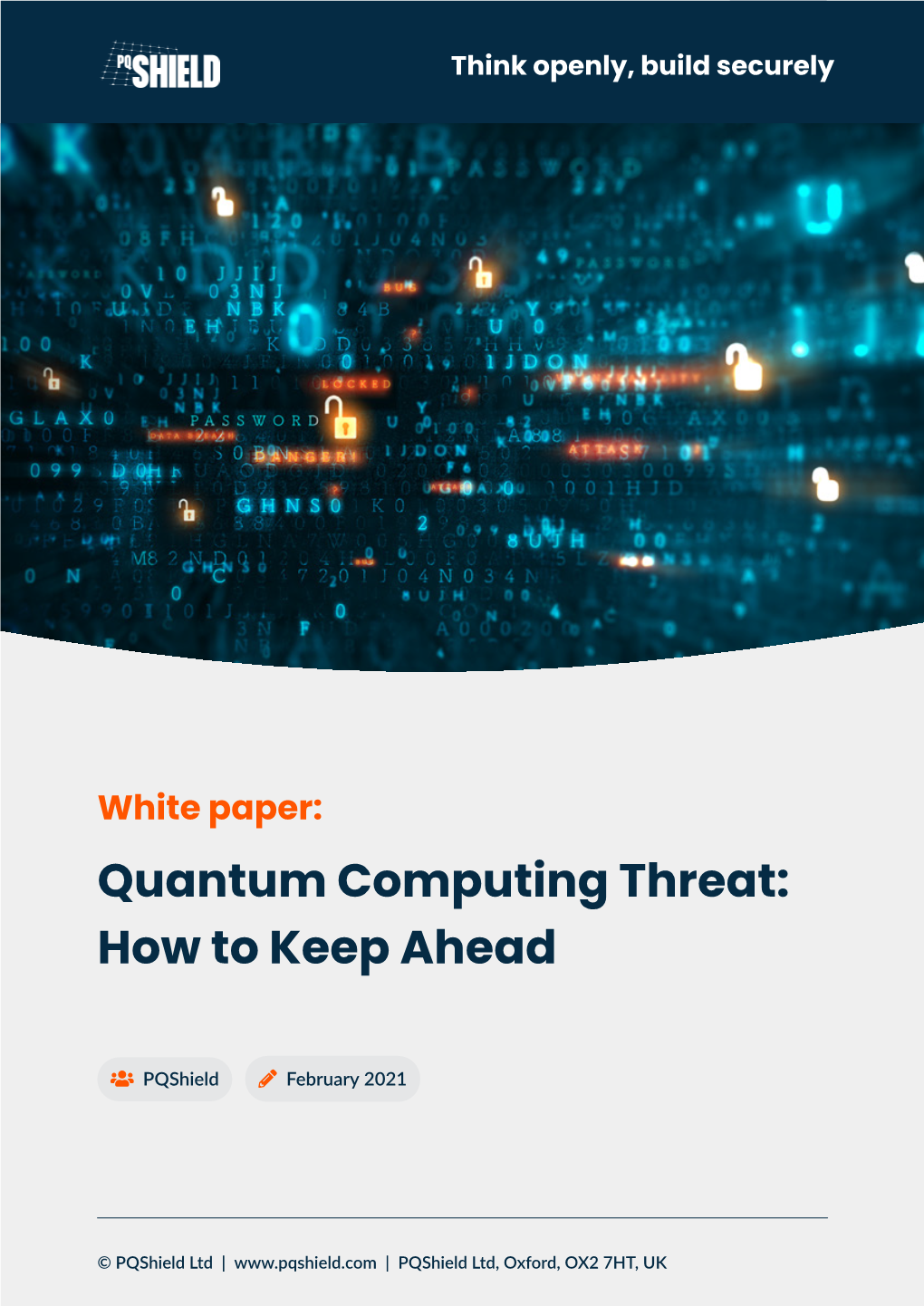 Quantum Computing Threat: How to Keep Ahead