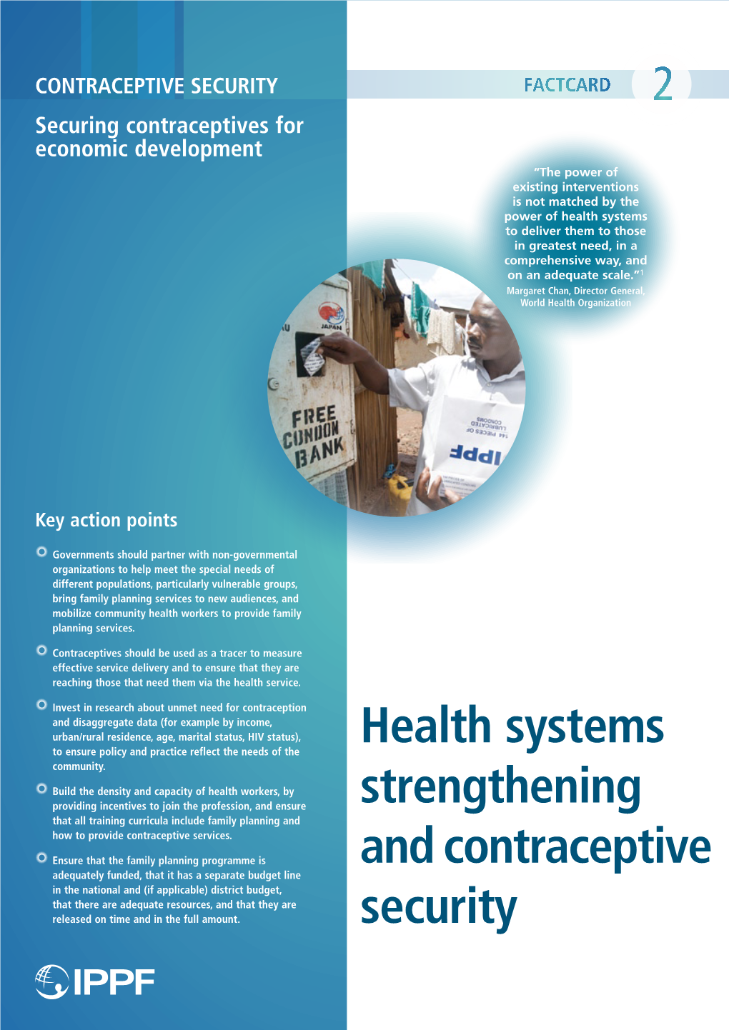 2.Health Systems Strengthening and Contraceptive Security.Pdf