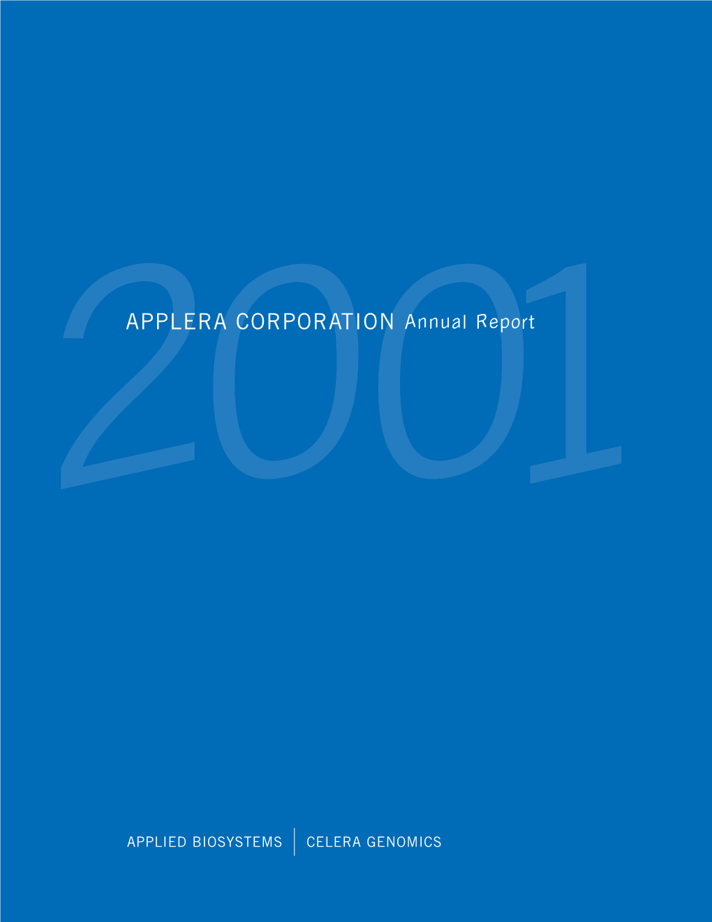 APPLERA CORPORATION Annual Report