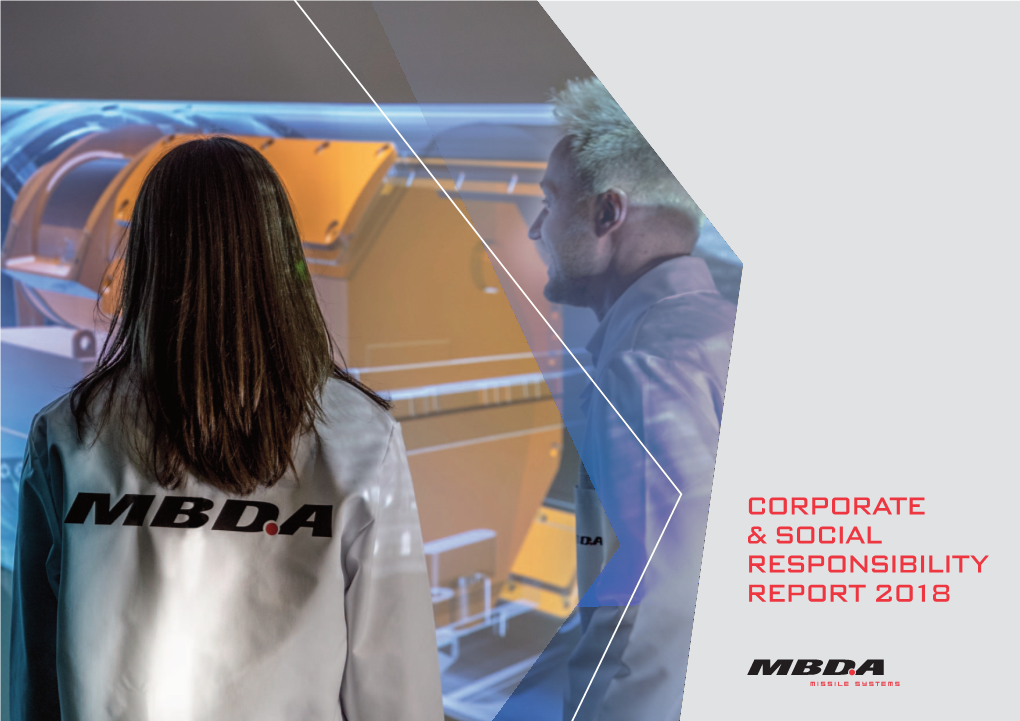 MBDA UK CSR for 2018