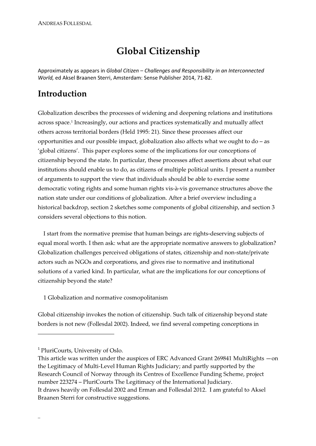 Follesdal-2014-Global-Citizenship.Pdf