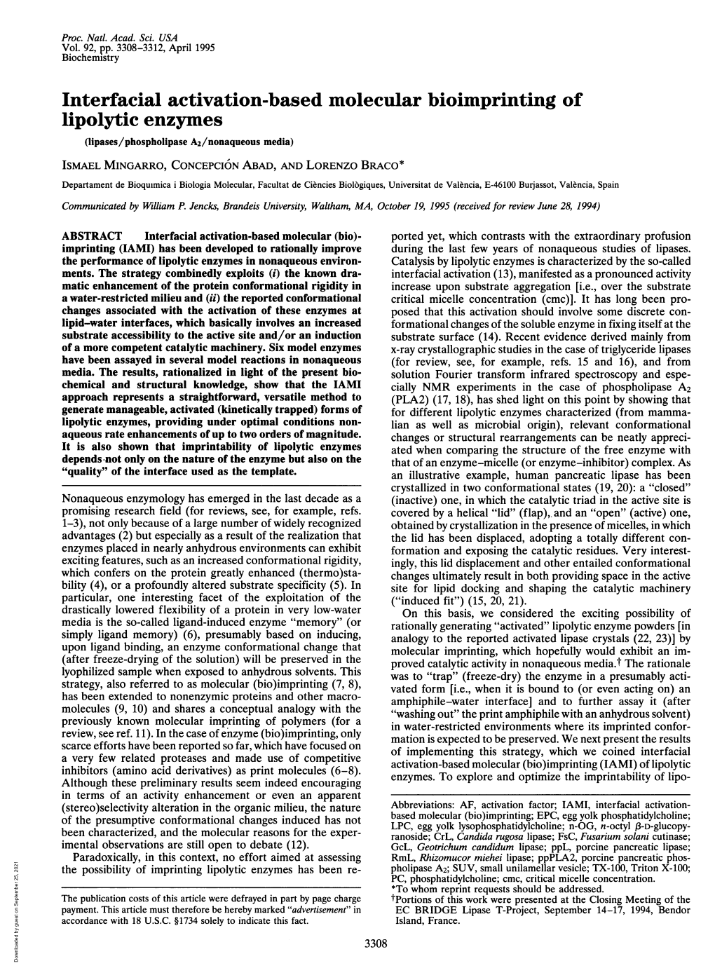 Lipolytic Enzymes