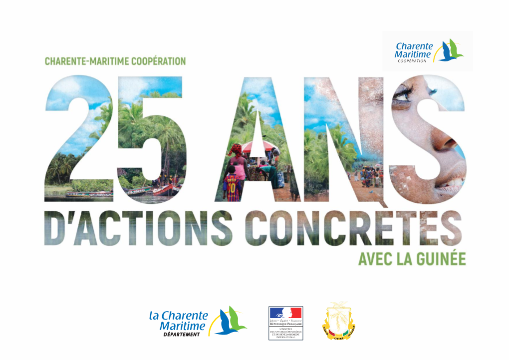 Charente-Maritime Coopération : 25 Ans D'actions Concrètes