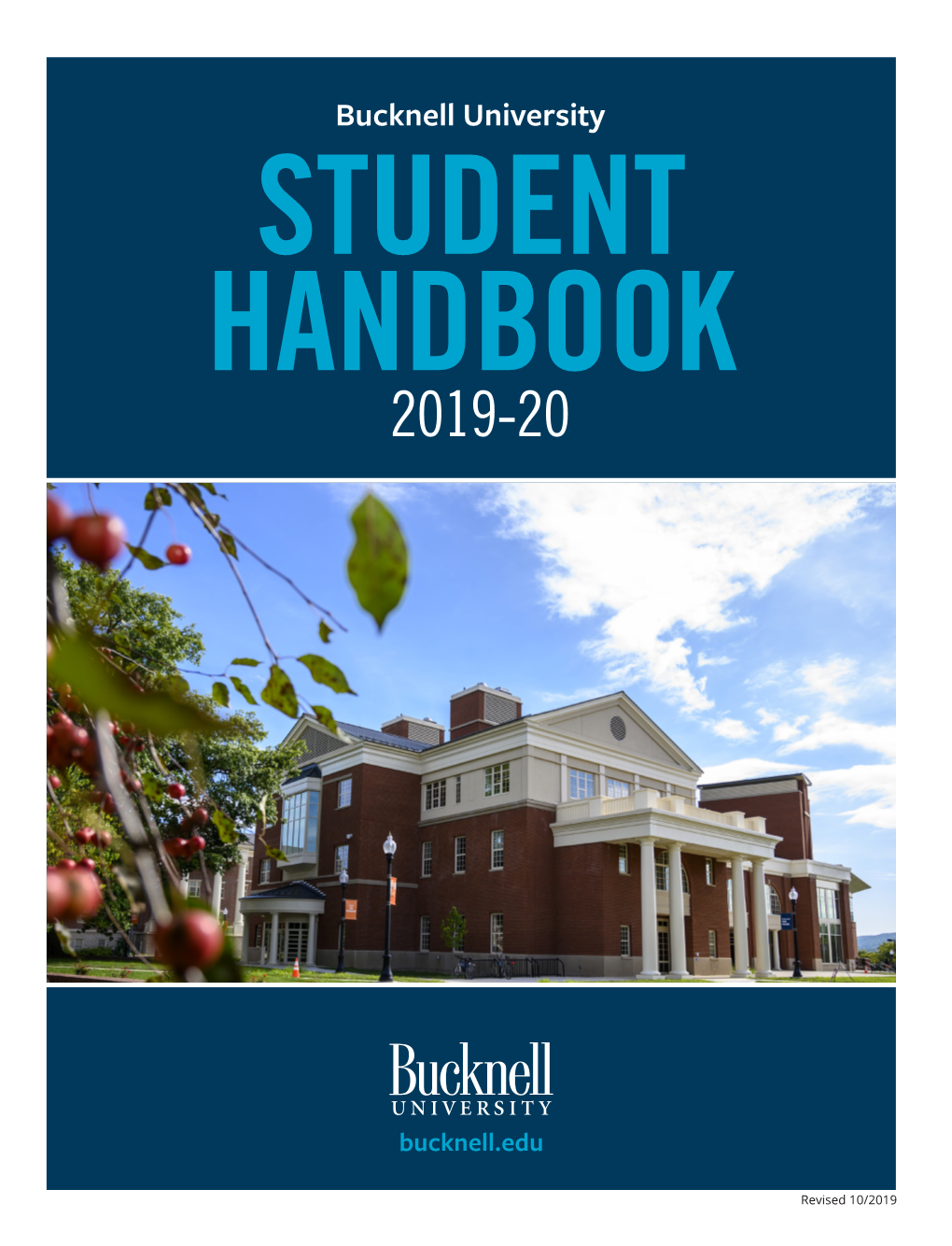 Bucknell University Student Handbook 2019-20