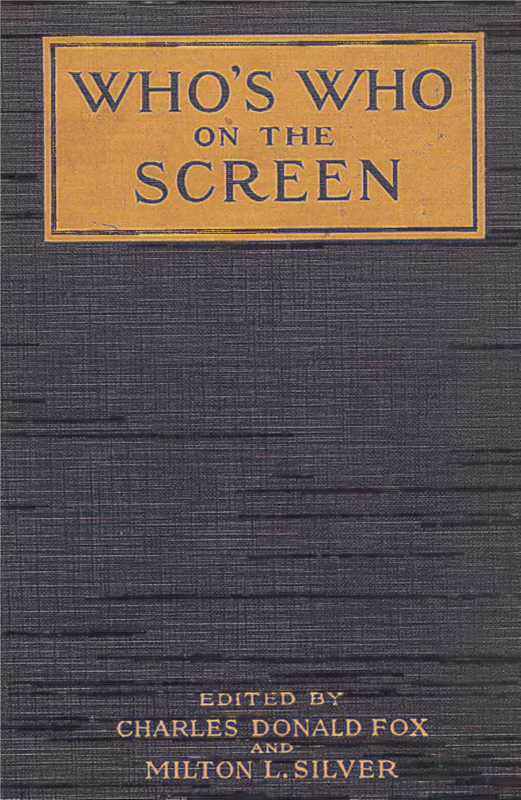 Movie Mirror Book