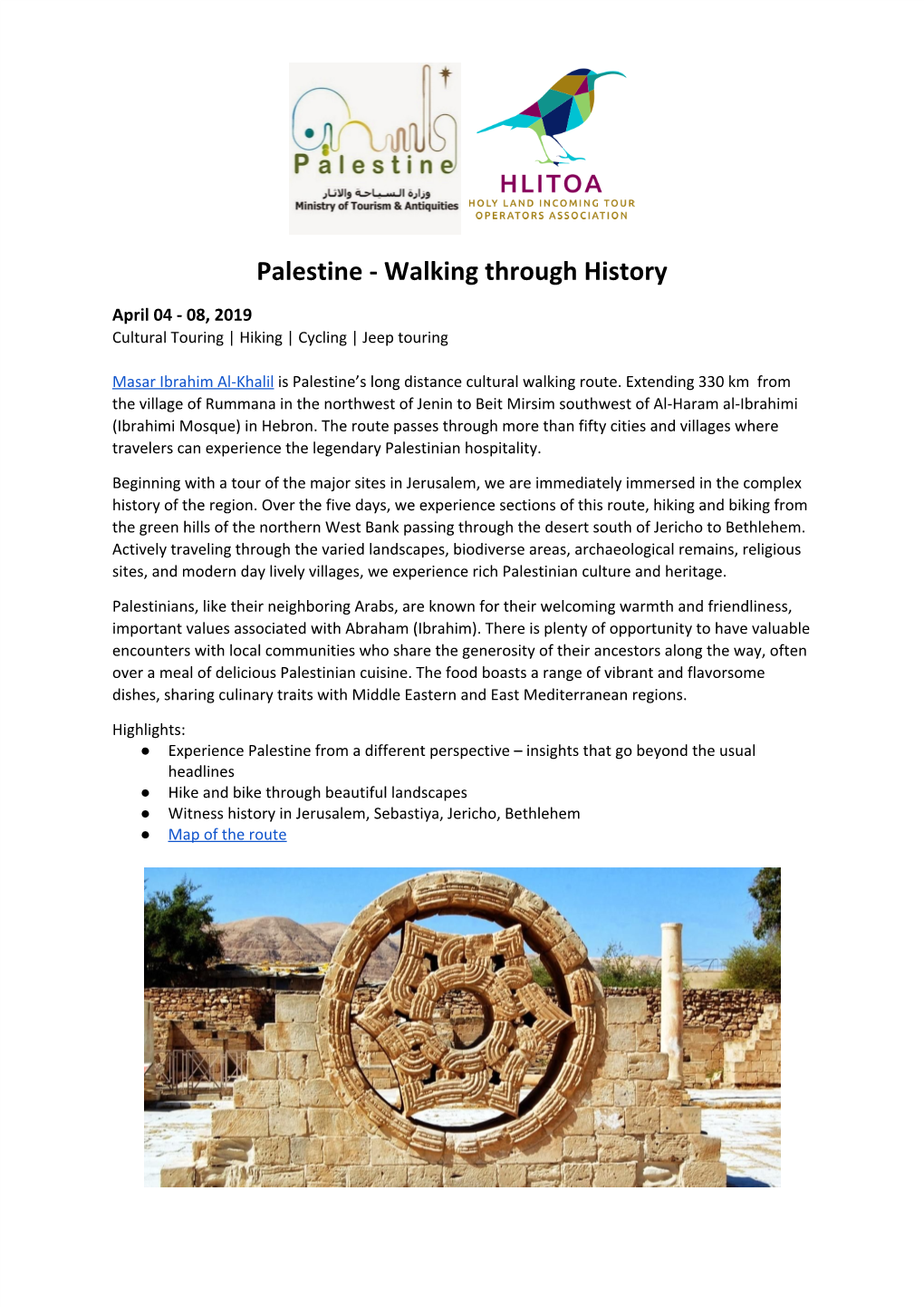 Palestine - Walking Through History