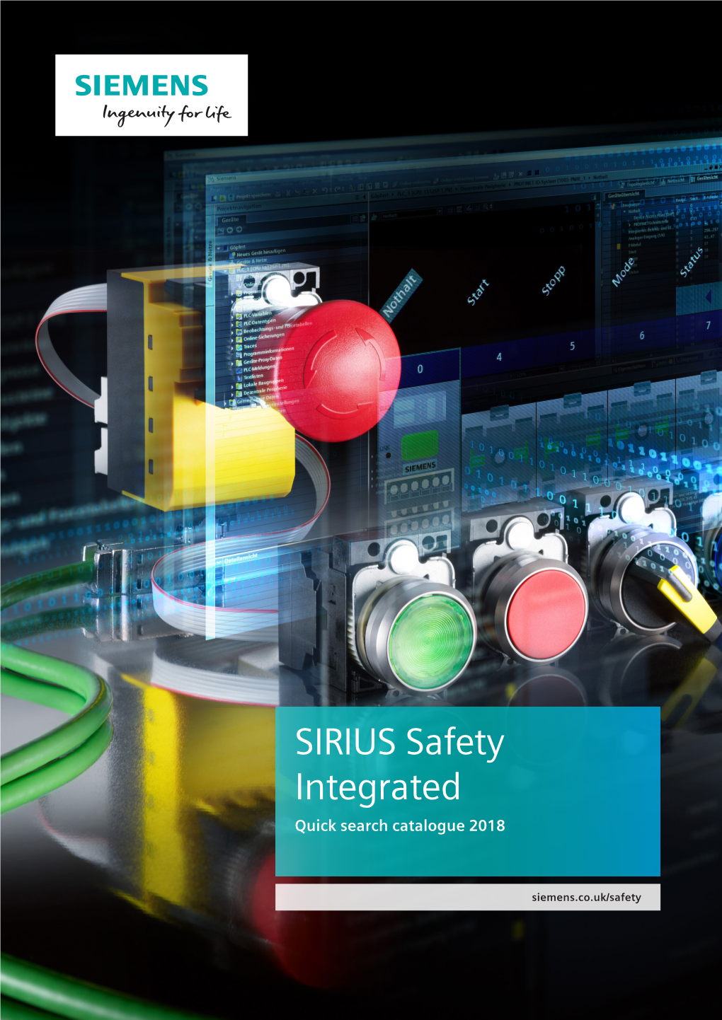 SIRIUS Safety Integrated Quick Search Catalogue 2018