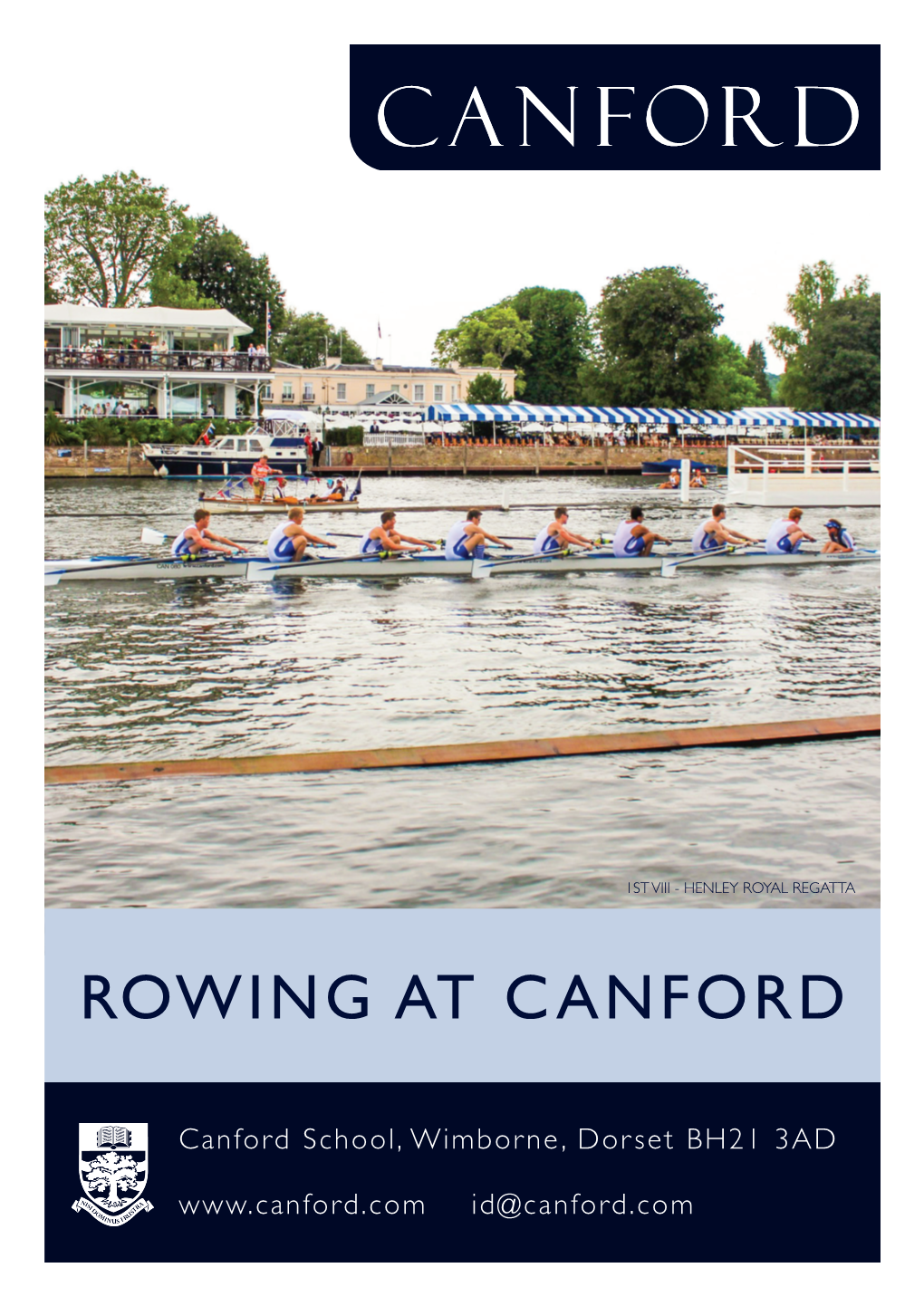 Rowing at Canford
