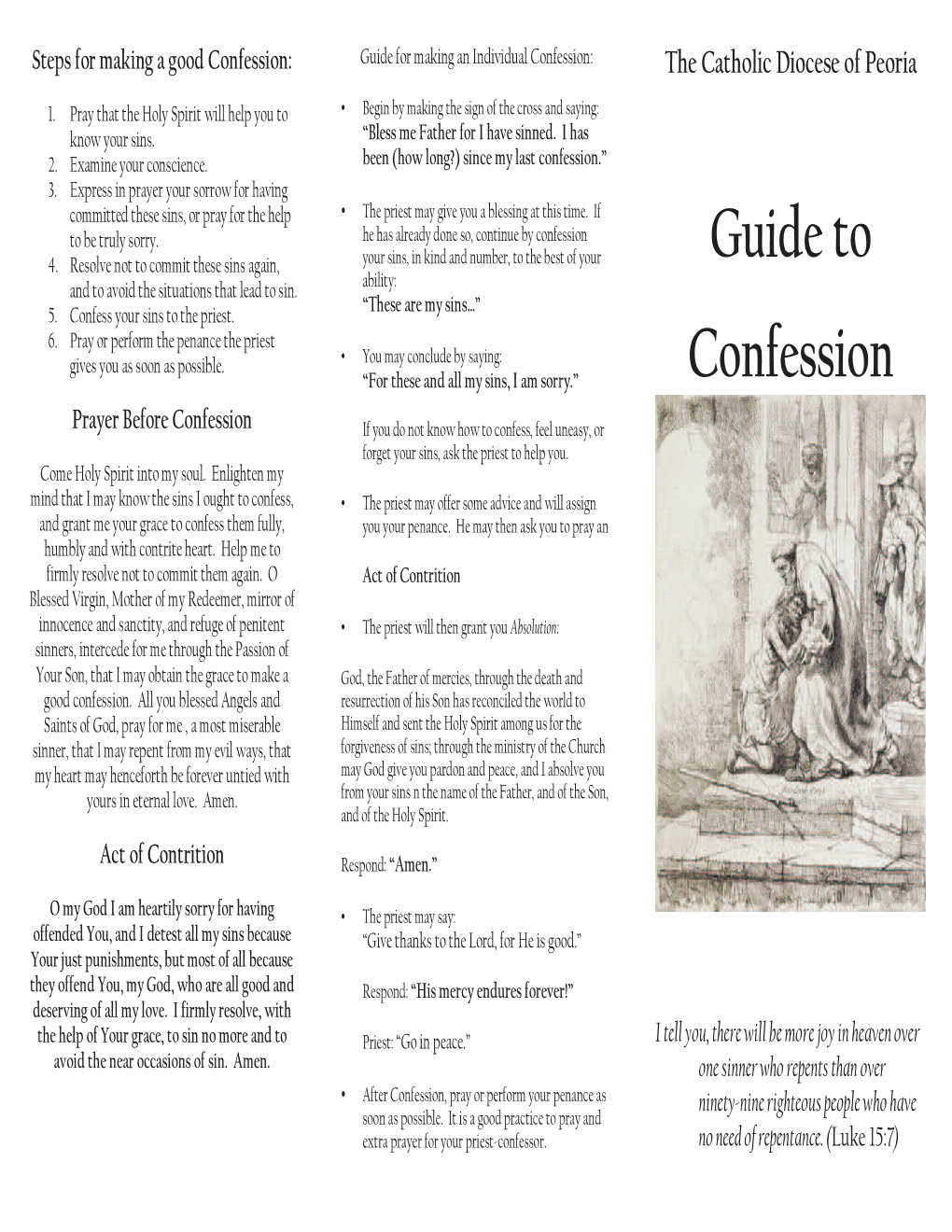 Guide to Confession