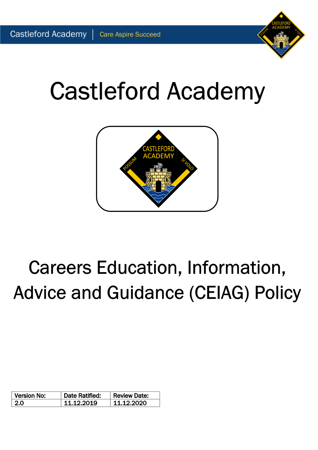 Careers Policy