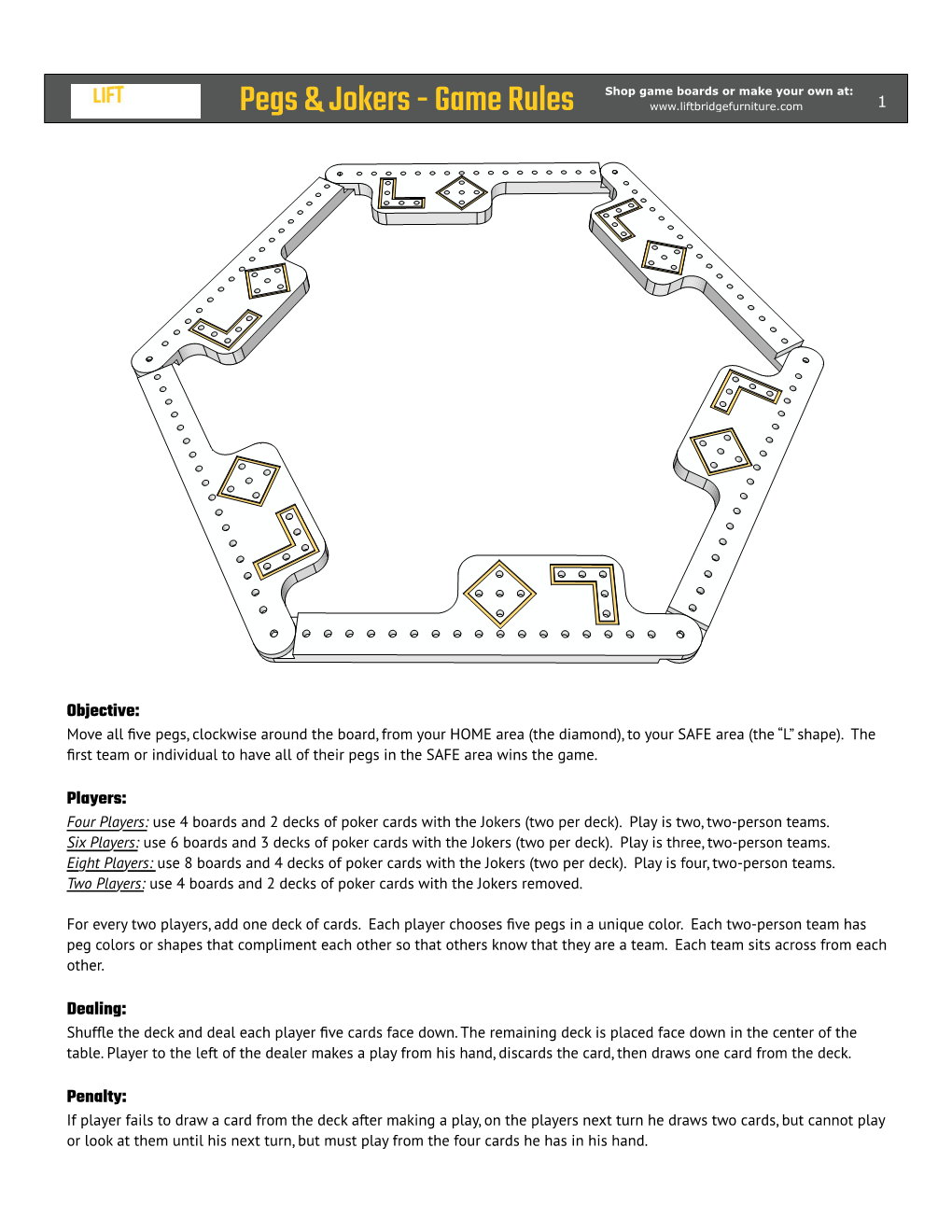 How to Play Pegs and Jokers