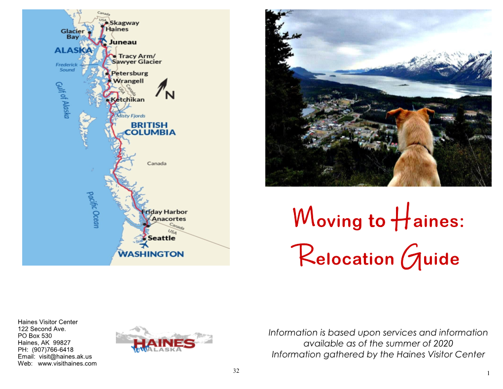 Moving to Haines: Relocation Guide