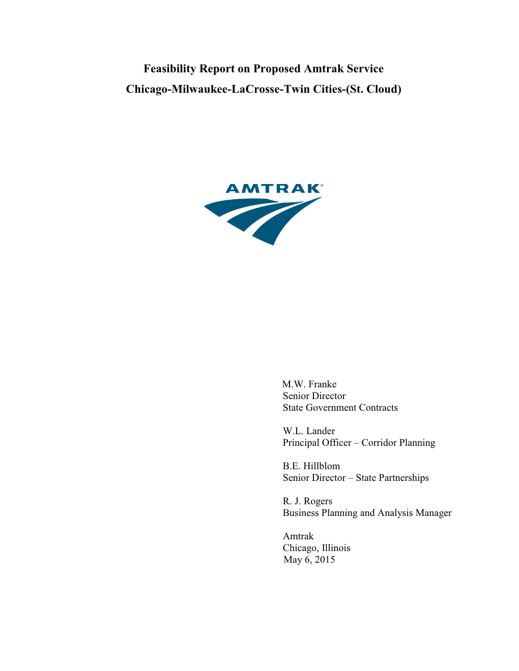 2015 Feasibility Report (PDF)