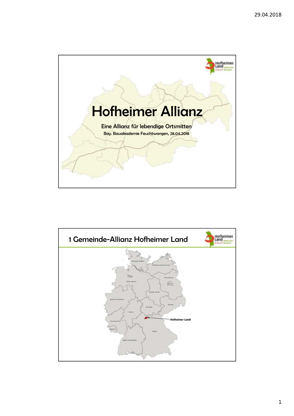 Hofheimer Allianz Eine Allianz Für Lebendige Ortsmitten Bay