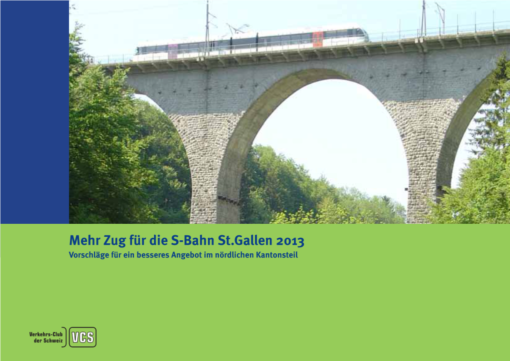 Zug Für Die S-Bahn St.Gallen 2013