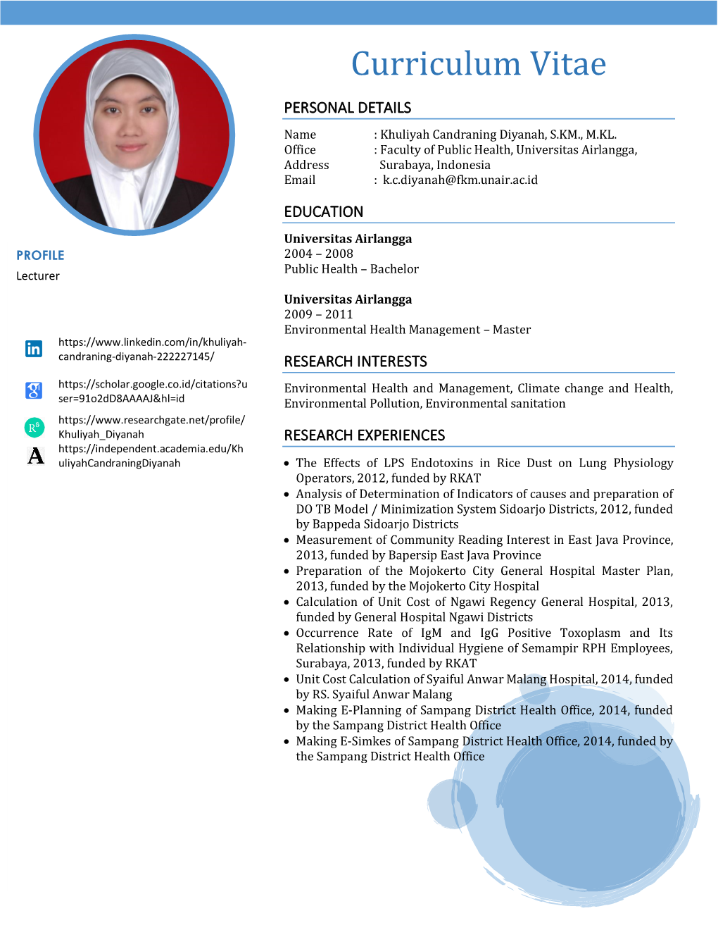 Curriculum Vitae