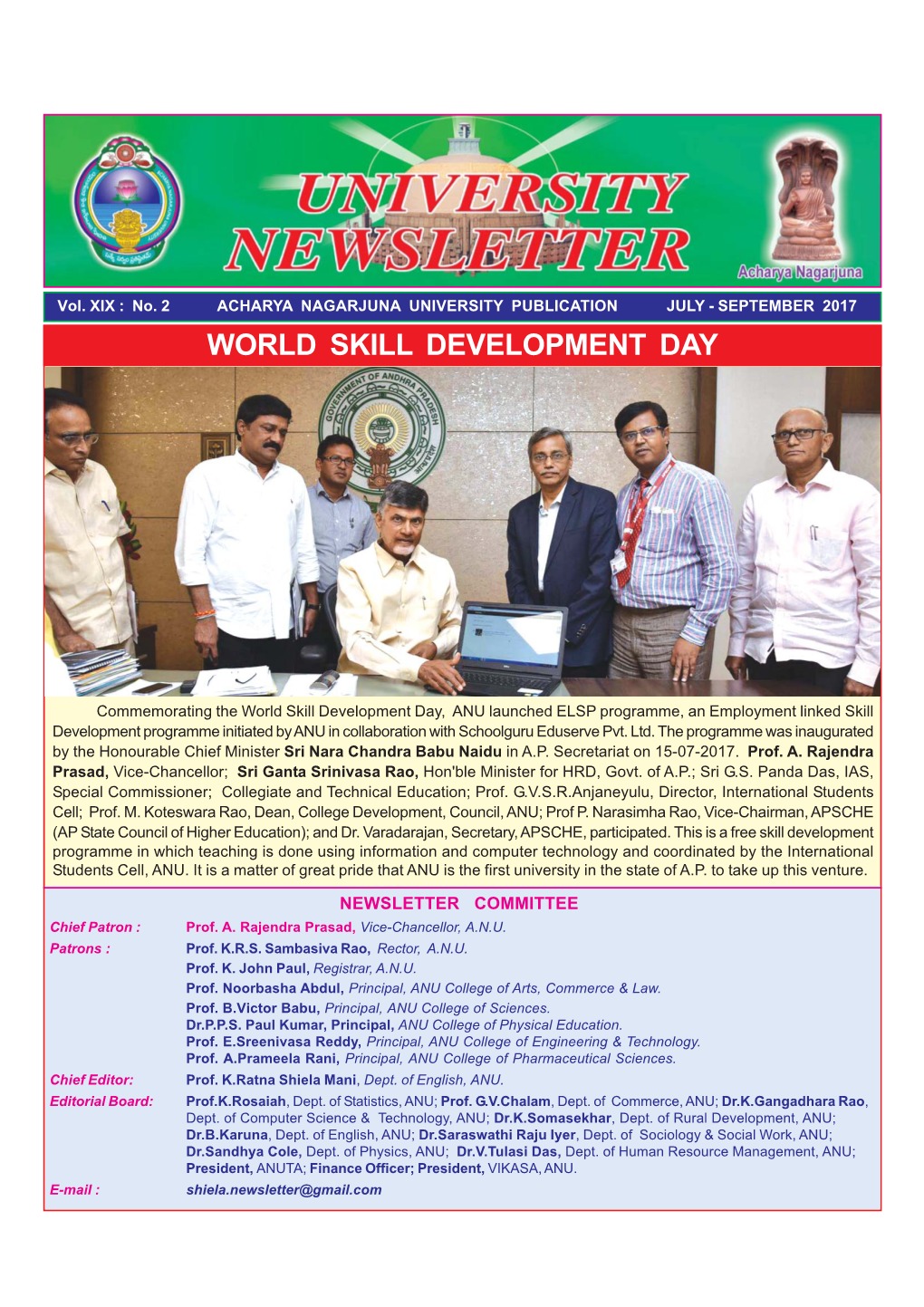 July - September 2017 World Skill Development Day