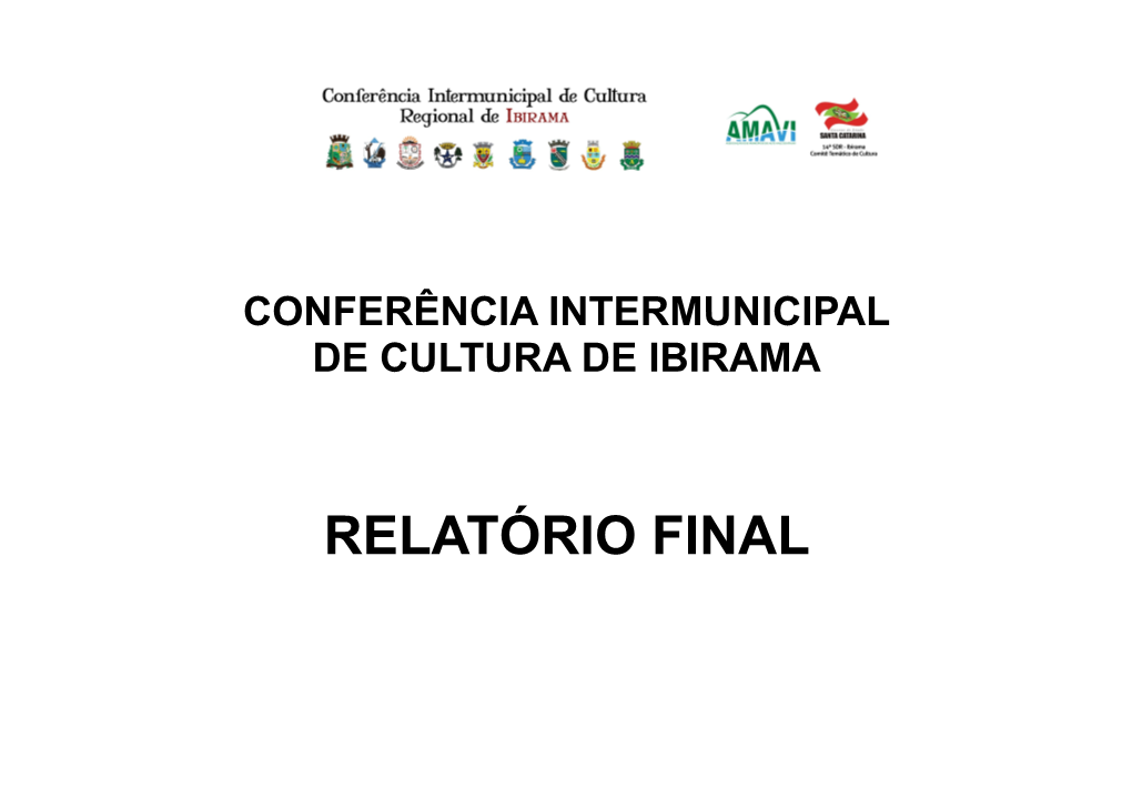 Relatório Final I – Ficha De Qualificação Do Órgão Responsável Pelo Evento