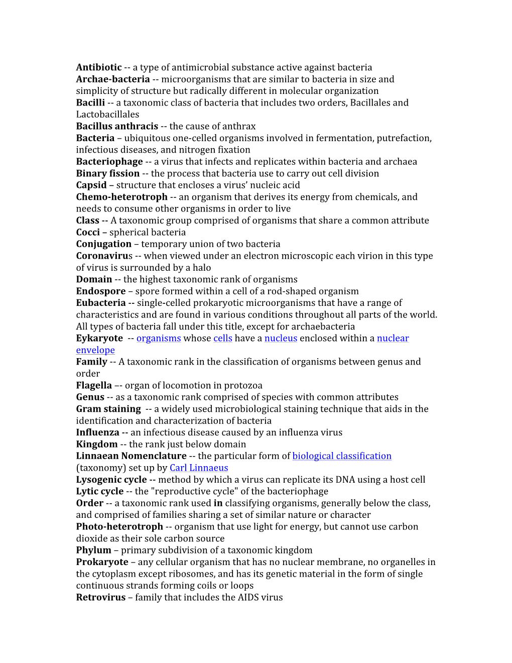 Bacteria Definitions.Pdf