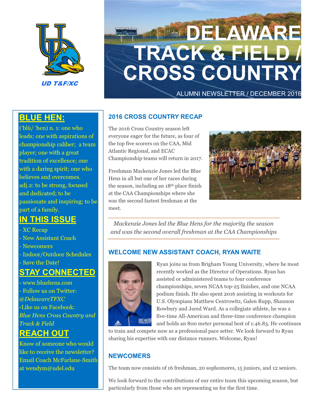 Delaware Track & Field / Cross Country