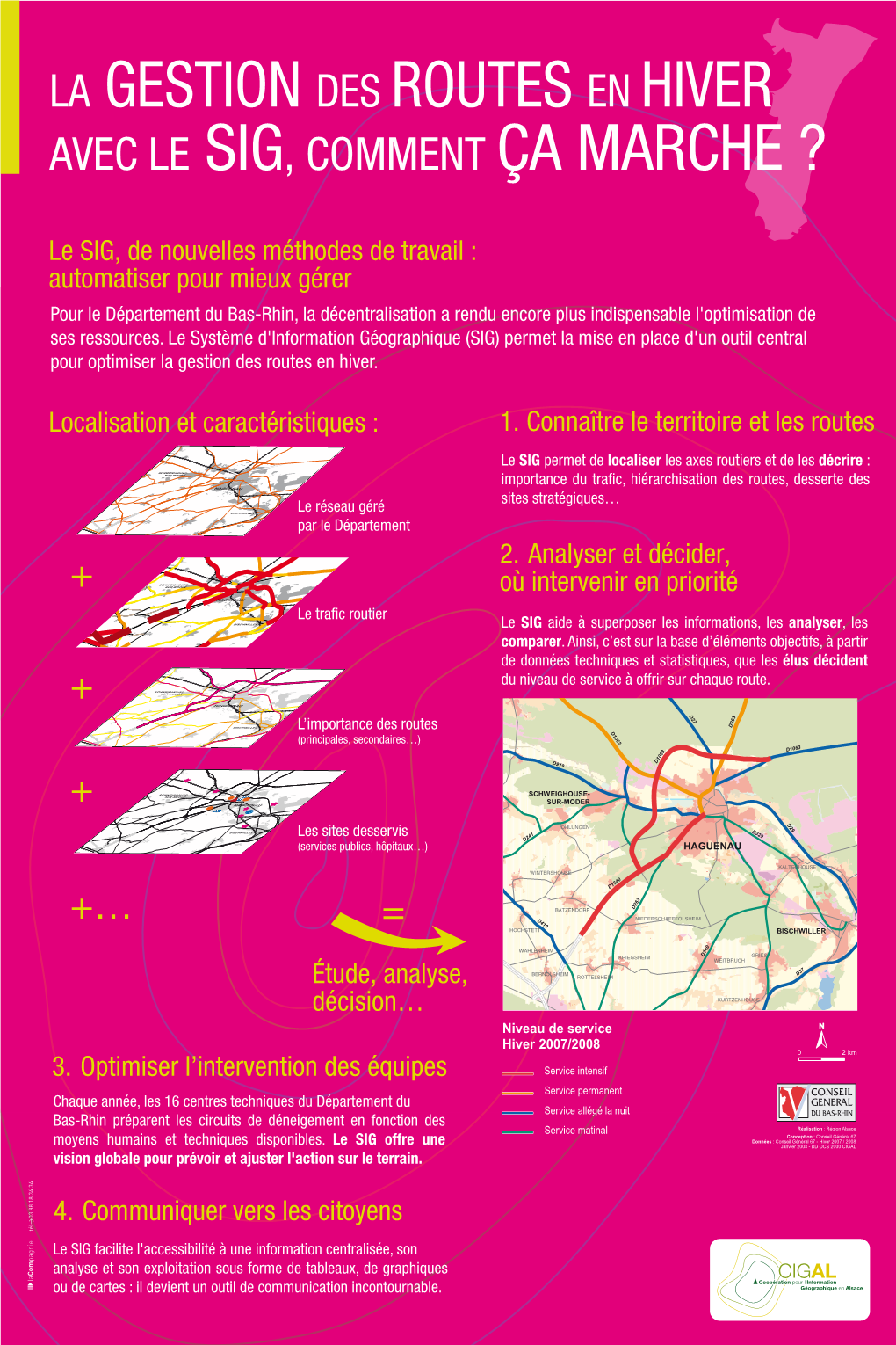 Pour Le Département Du Bas-Rhin, La Décentralisation a Rendu Encore Plus Indispensable L'optimisation De Ses Ressources