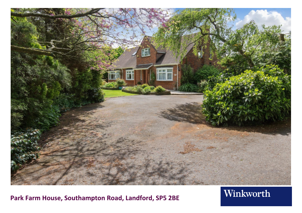 Park Farm House, Southampton Road, Landford, SP5 2BE