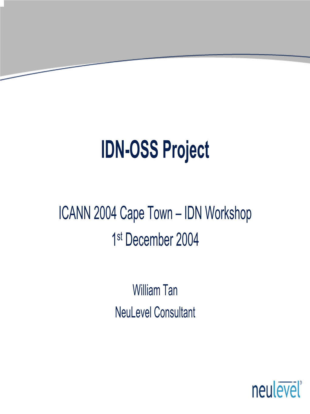 IDN-OSS Project