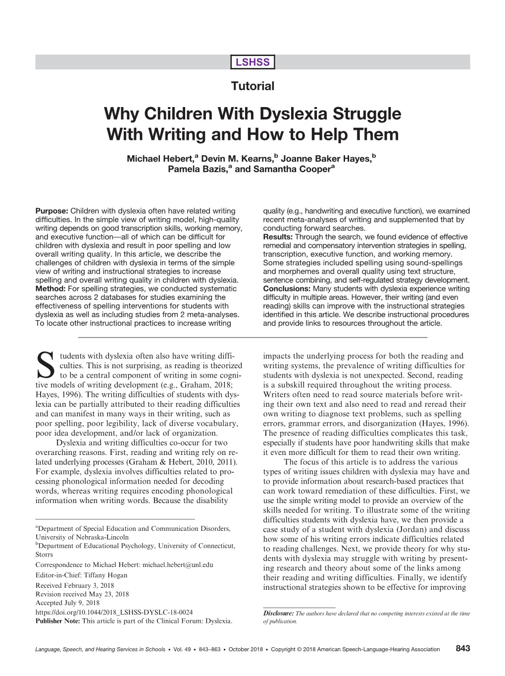 Why Children with Dyslexia Struggle with Writing and How to Help Them