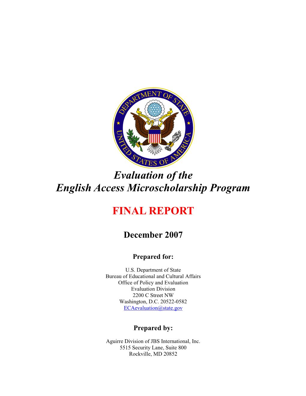 Access Final Report Reformattedx