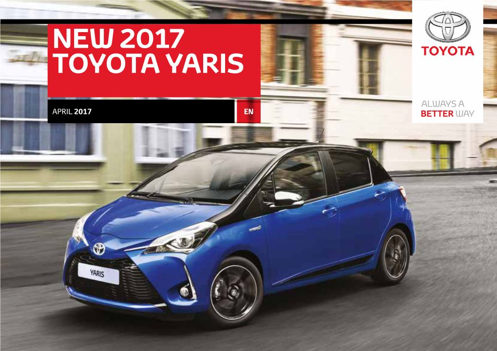 New 2017 Toyota Yaris