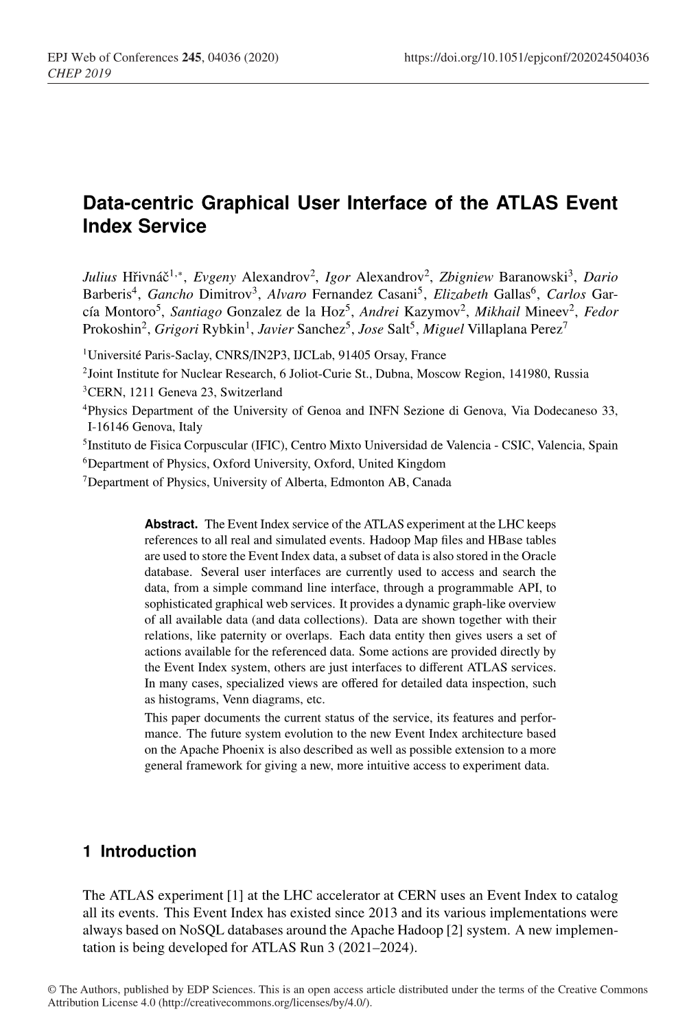 Data-Centric Graphical User Interface of the ATLAS Event Index Service