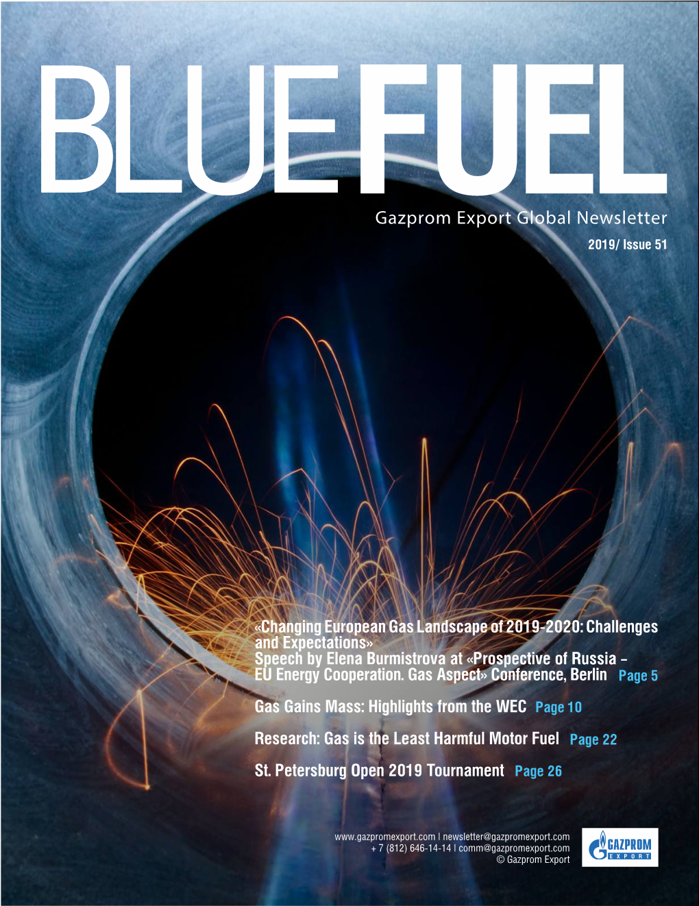 Gazprom Export Global Newsletter 2019/ Issue 51