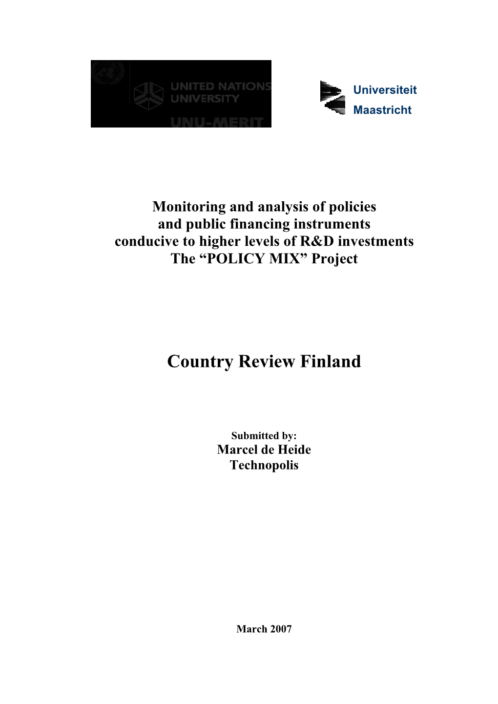 Country Review Finland