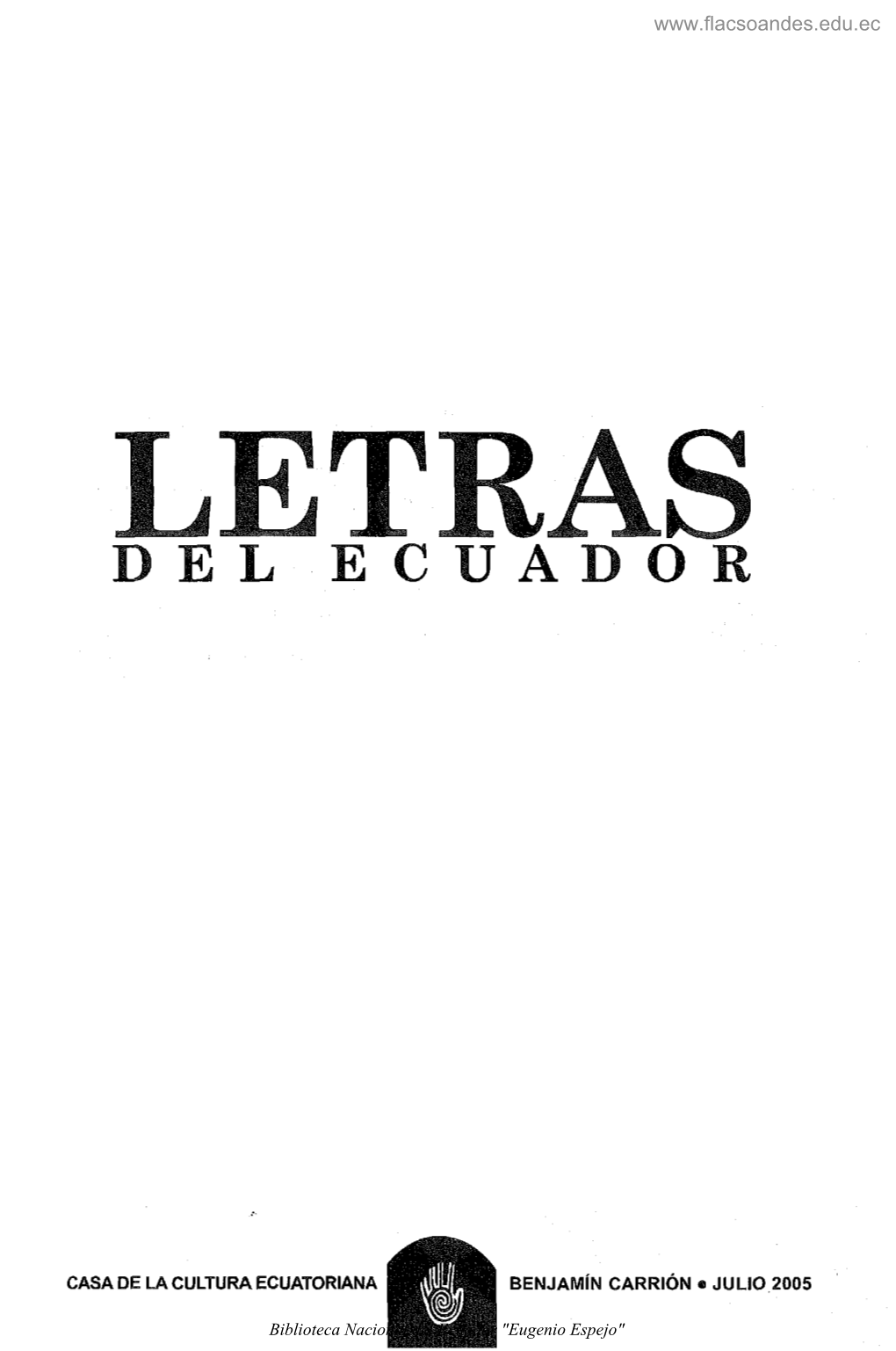 Letras Ecuador