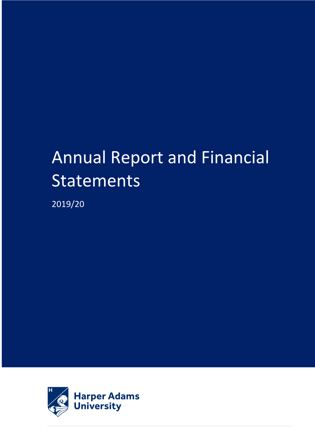 Annual Report and Financial Statements 2019/20