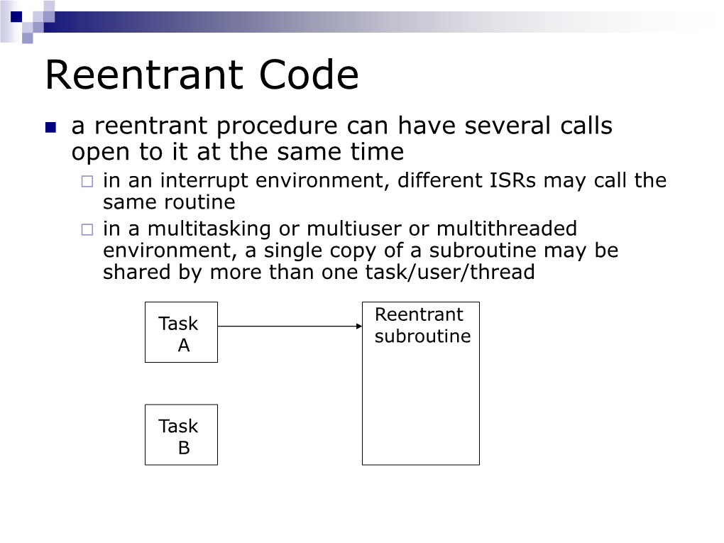 Reentrant Code