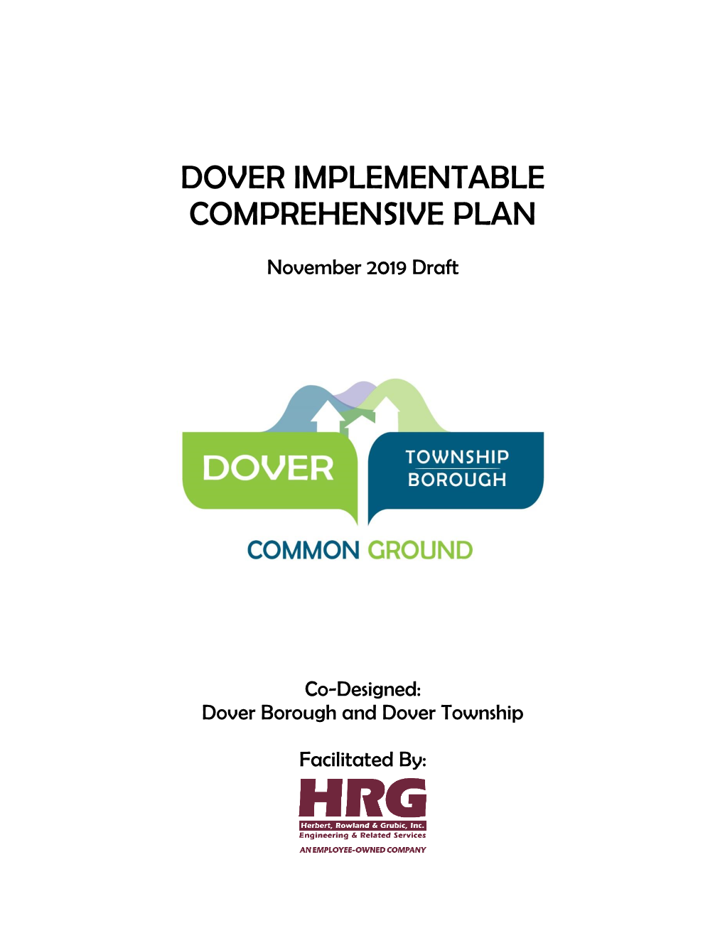 Dover Implementable Comprehensive Plan