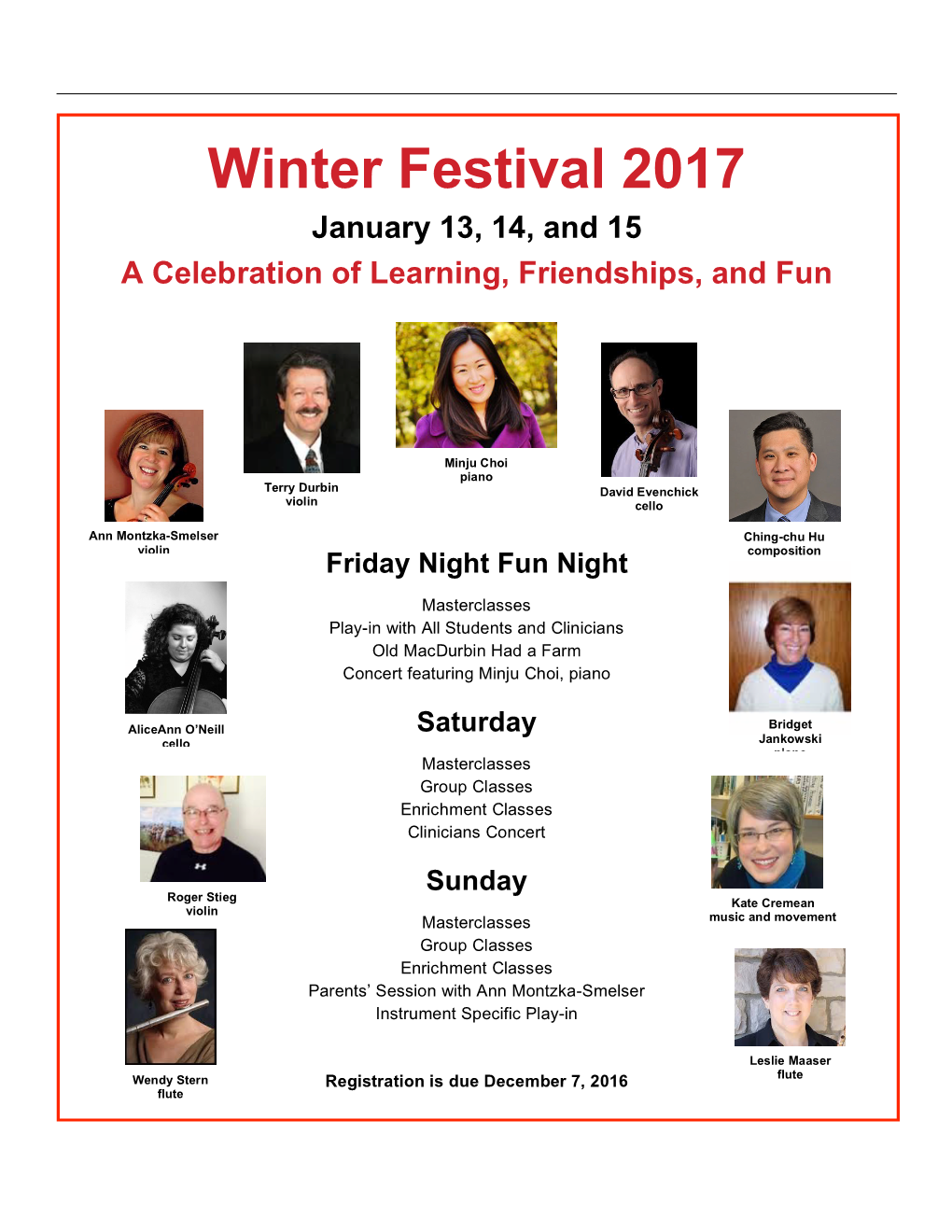 Winter Festival 2017