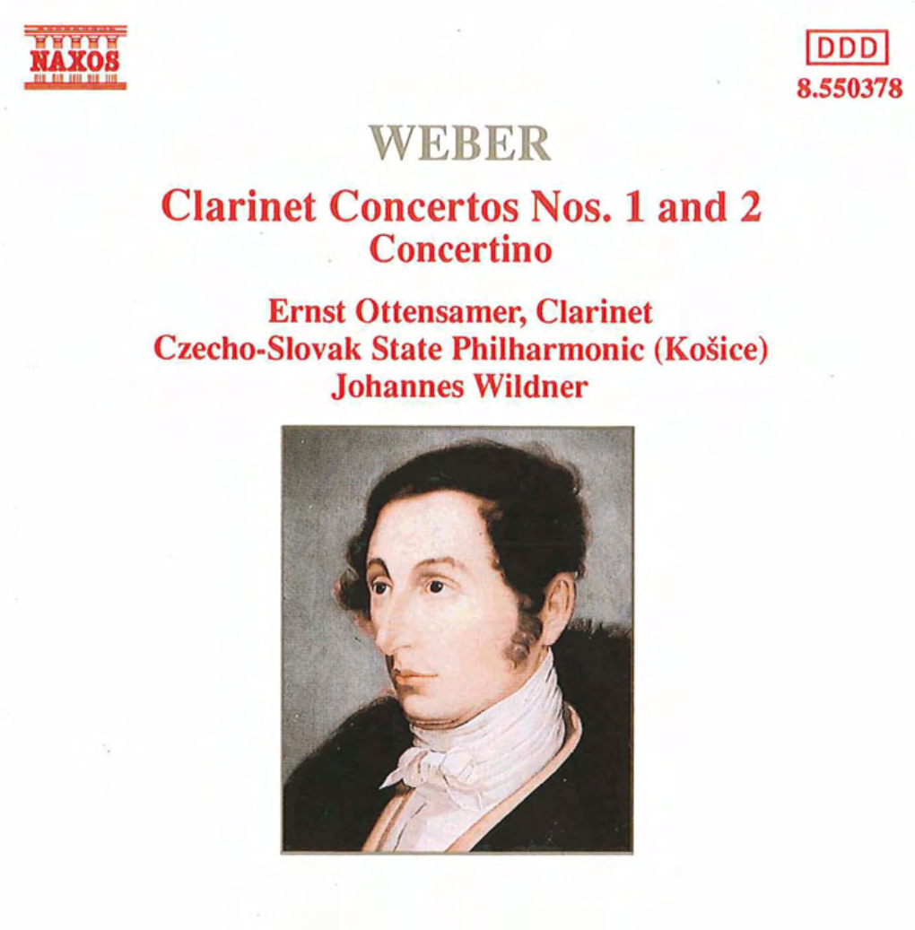 Clarinet Concertos Nos. 1 and 2