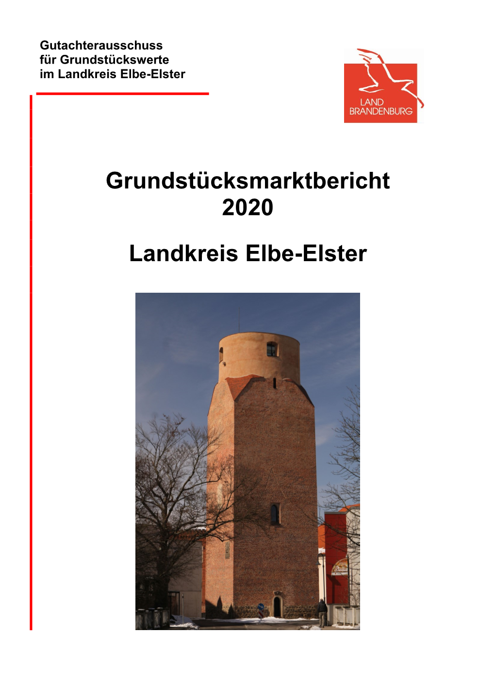 Grundstücksmarktbericht 2020 Für Den Landkreis Elbe-Elster